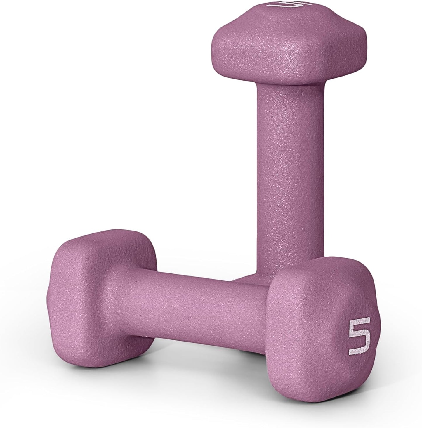Neoprene Dumbbell Weight Pairs with Anti-Roll Square Head | Multiple Options