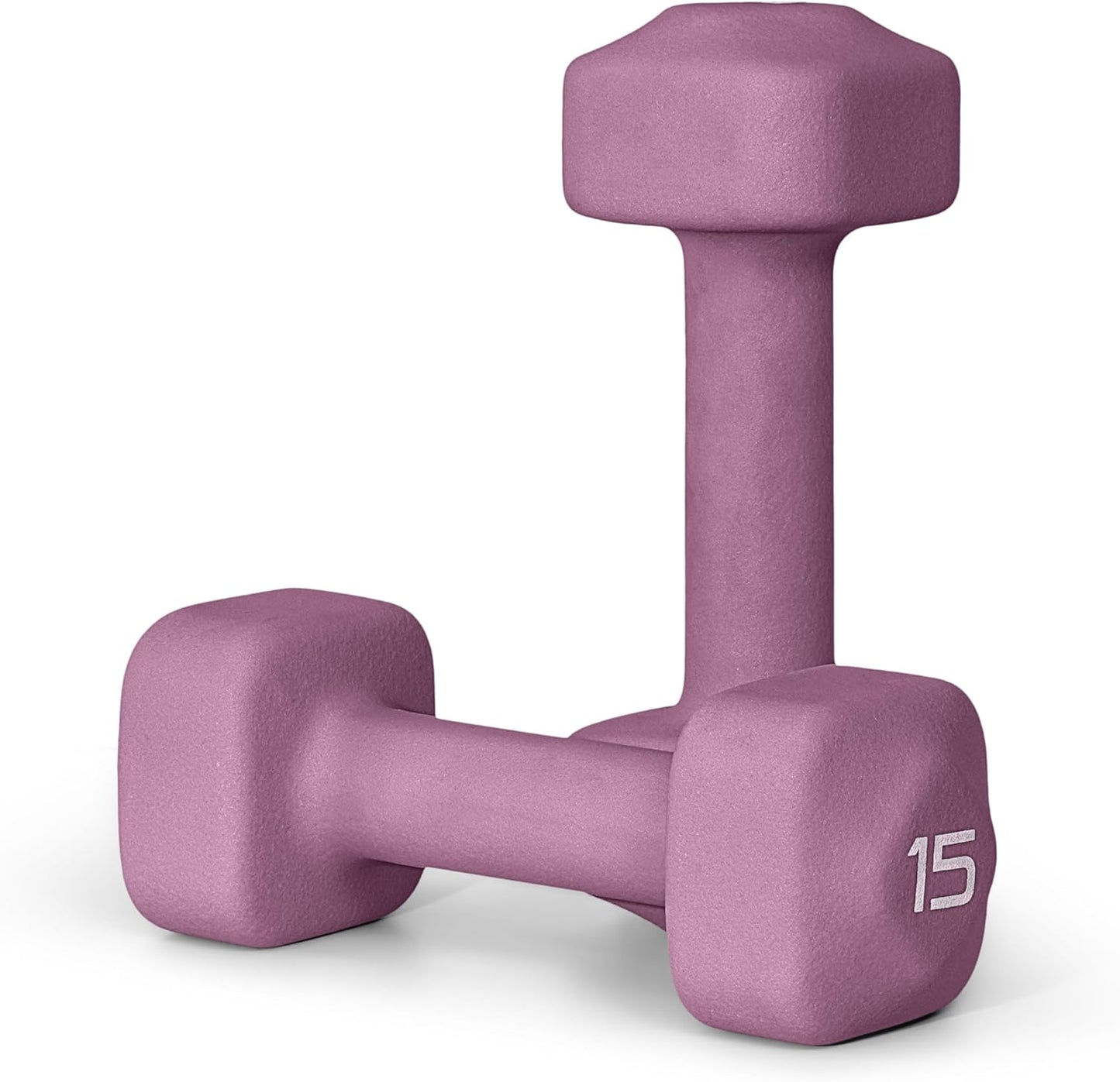 Neoprene Dumbbell Weight Pairs with Anti-Roll Square Head | Multiple Options