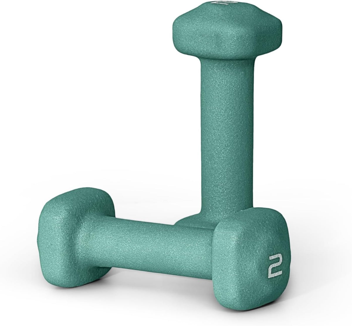 Neoprene Dumbbell Weight Pairs with Anti-Roll Square Head | Multiple Options