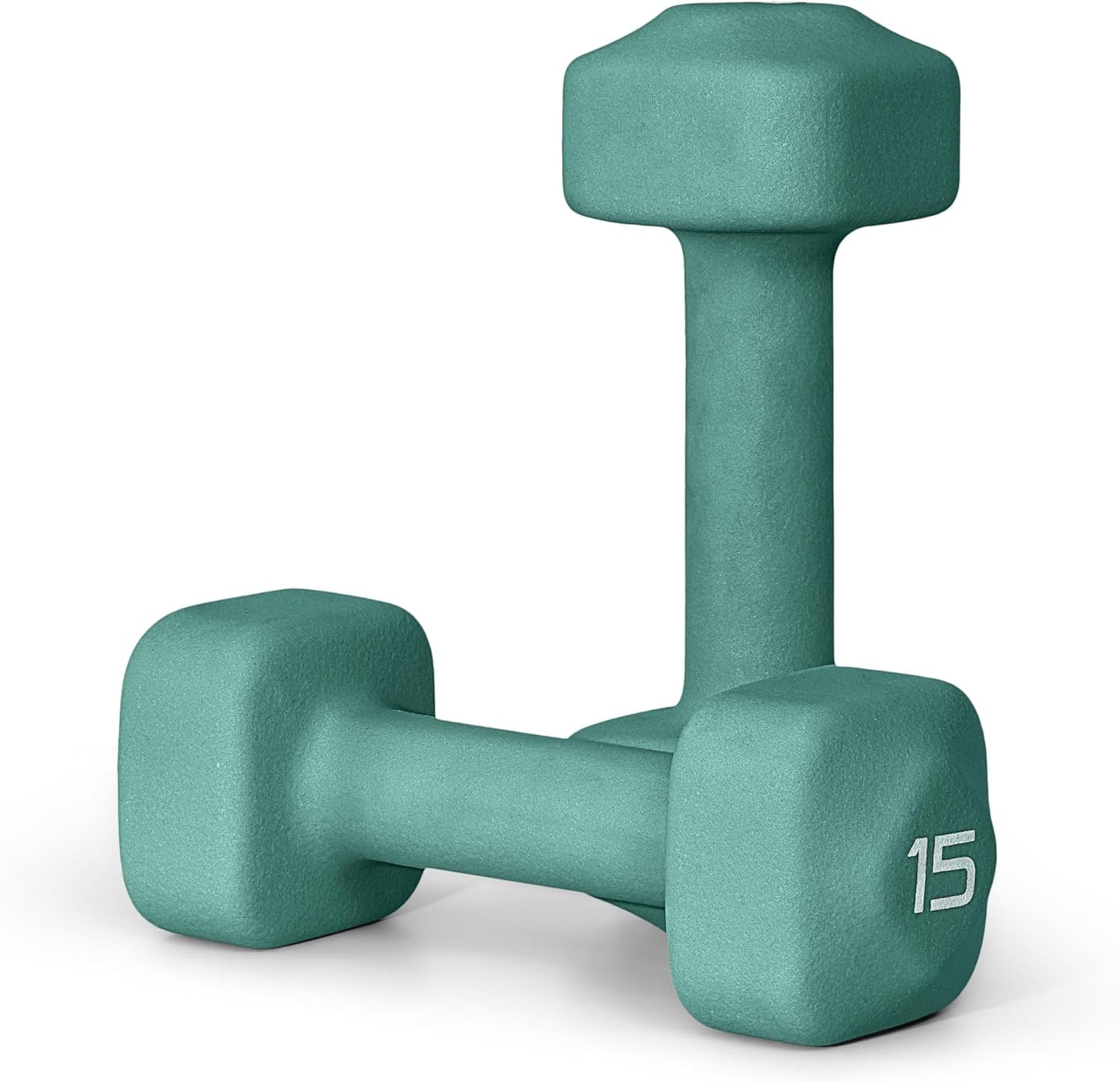 Neoprene Dumbbell Weight Pairs with Anti-Roll Square Head | Multiple Options