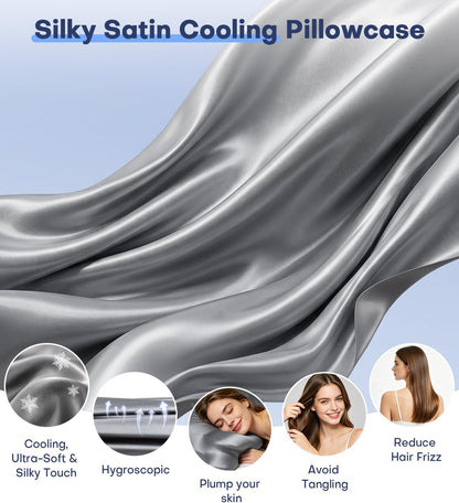 2026 Cooling Gel Memory Foam Pillow, Cervical Neck Pillow for Pain Relief