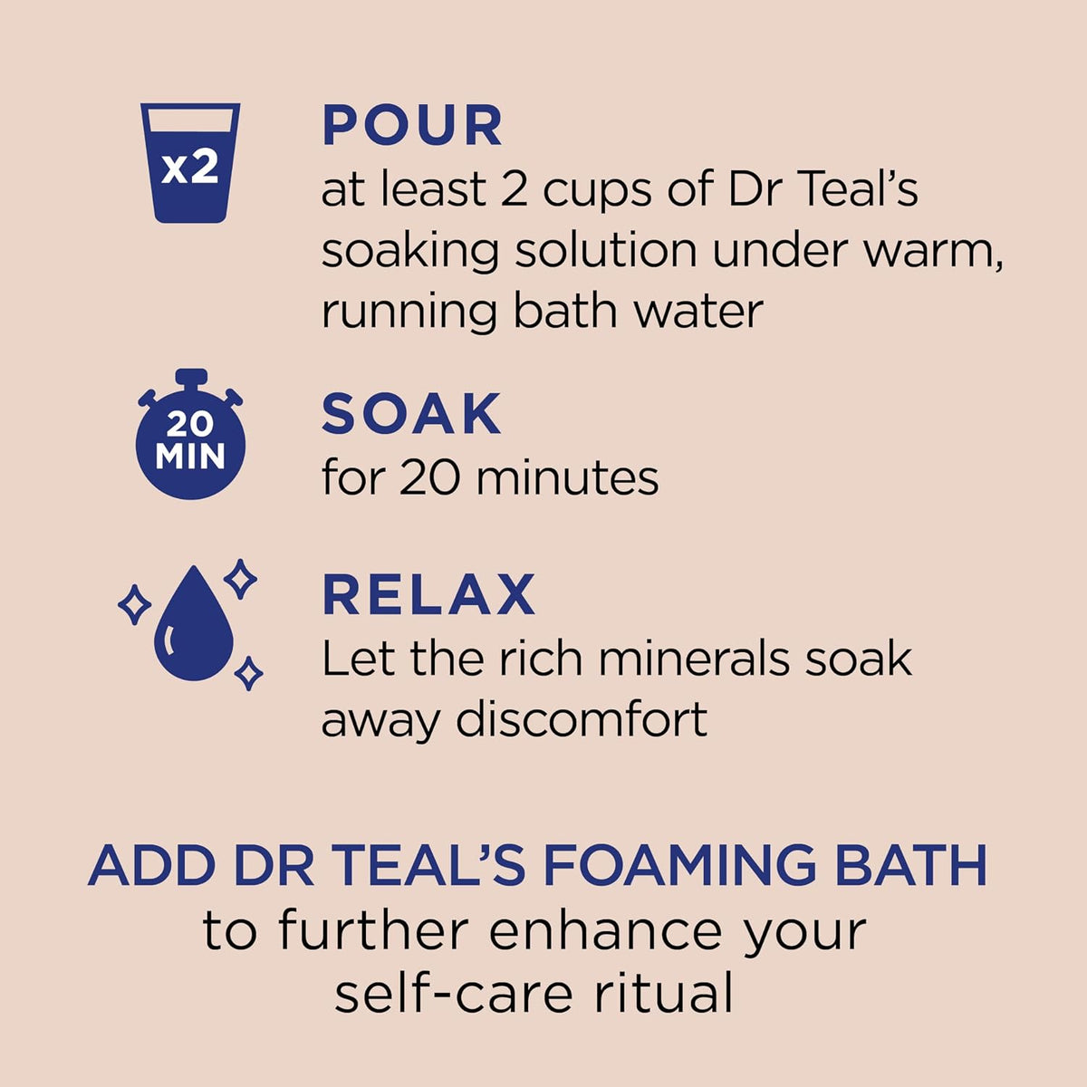 Epsom Salt Magnesium Soak, Soften & Moisturize with Shea Butter & Almond Oil, 3 lbs