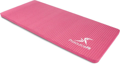 Extra Thick Yoga Knee Pad and Elbow Cushion 15mm (5/8”) Fits Standard Mats for Pain Free Joints in Yoga, Pilates, Floor Workouts