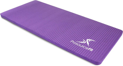 Extra Thick Yoga Knee Pad and Elbow Cushion 15mm (5/8”) Fits Standard Mats for Pain Free Joints in Yoga, Pilates, Floor Workouts