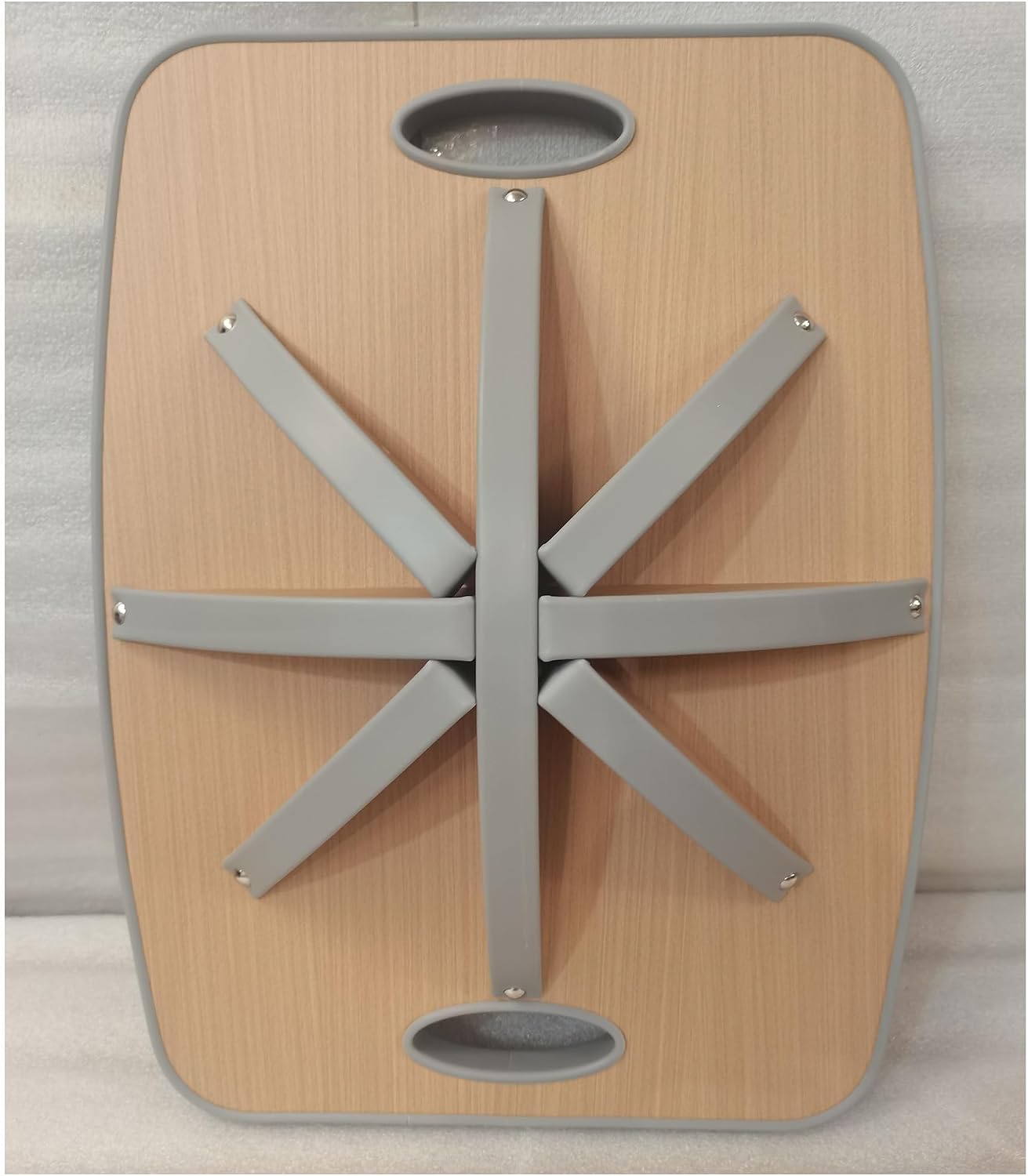 Professional Wooden 360° Rotating Balance Board, Anti-Slip wobble board, 500 lbs Capacity. Perfect for under-desk standing, physical therapy, rehab, core & stability training, and fun for all ages.
