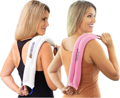 Carex Heat Pad And Cooling Neck Wrap - Microwave Heating Pad For Sore Muscles - Cold Wrap Pack For Aches and Pain