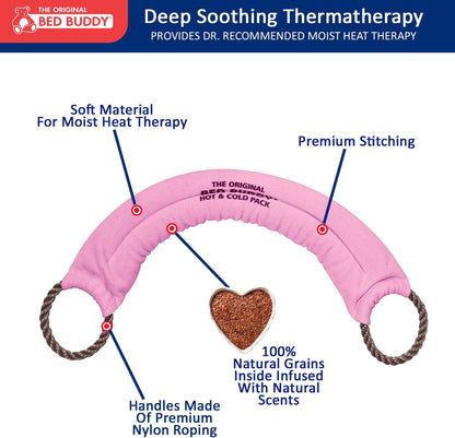 Carex Heat Pad And Cooling Neck Wrap - Microwave Heating Pad For Sore Muscles - Cold Wrap Pack For Aches and Pain