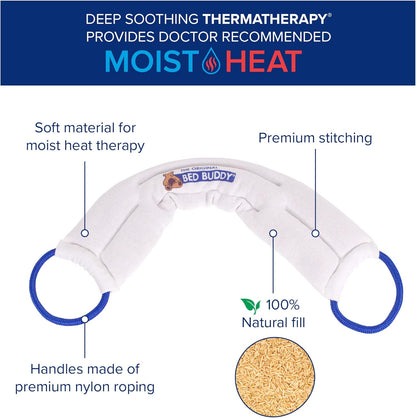 Carex Heat Pad And Cooling Neck Wrap - Microwave Heating Pad For Sore Muscles - Cold Wrap Pack For Aches and Pain