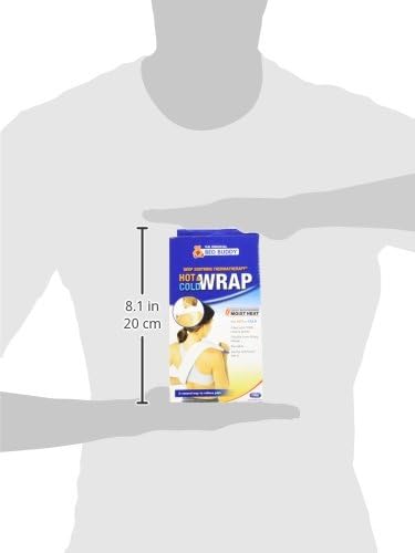 Carex Heat Pad And Cooling Neck Wrap - Microwave Heating Pad For Sore Muscles - Cold Wrap Pack For Aches and Pain