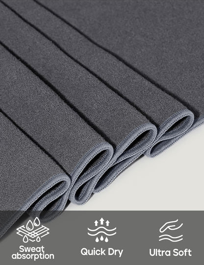 Yoga Mat Towel Non Slip for Hot Yoga Towel with Silicone Grip & Free Spray Bottle, 72"X26" Extra Large Microfiber Yoga Towel for Bikram, Pilates, Fitness