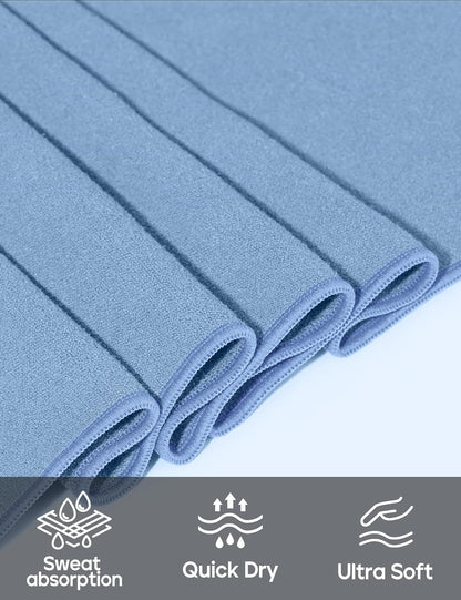 Yoga Mat Towel Non Slip for Hot Yoga Towel with Silicone Grip & Free Spray Bottle, 72"X26" Extra Large Microfiber Yoga Towel for Bikram, Pilates, Fitness