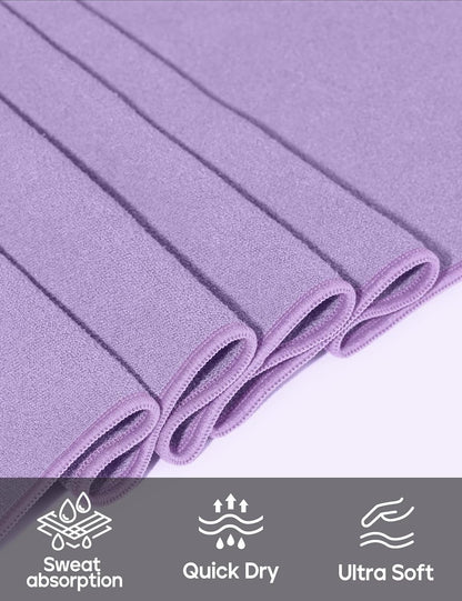 Yoga Mat Towel Non Slip for Hot Yoga Towel with Silicone Grip & Free Spray Bottle, 72"X26" Extra Large Microfiber Yoga Towel for Bikram, Pilates, Fitness