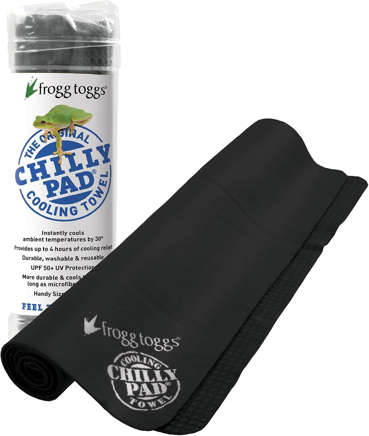 FROGG TOGGS Chilly Pad Cooling Towels for Face and Neck, 33"x13"