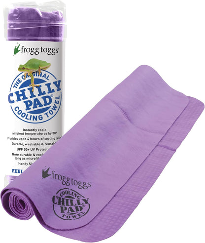 FROGG TOGGS Chilly Pad Cooling Towels for Face and Neck, 33"x13"