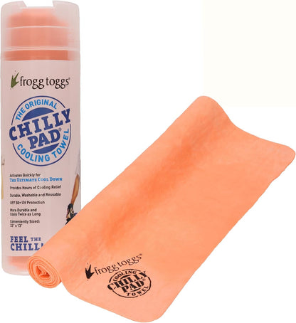 FROGG TOGGS Chilly Pad Cooling Towels for Face and Neck, 33"x13"