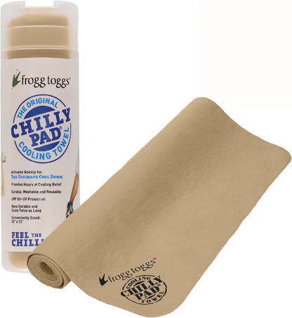 FROGG TOGGS Chilly Pad Cooling Towels for Face and Neck, 33"x13"