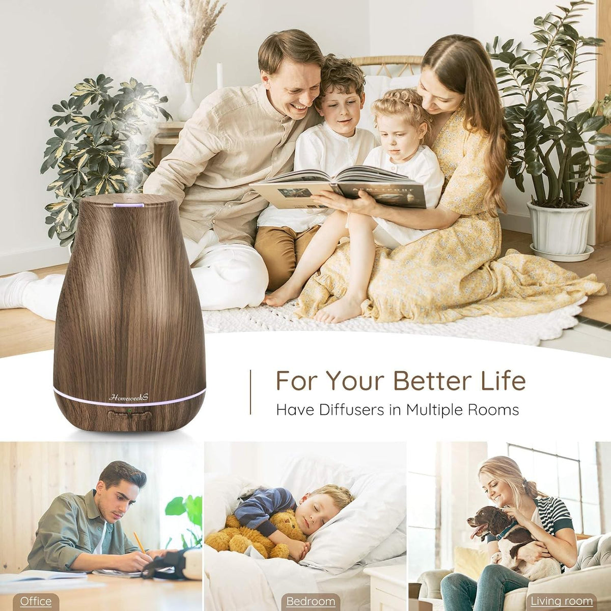 Essential Oil Diffuser for Room 100 ML 1 Pack