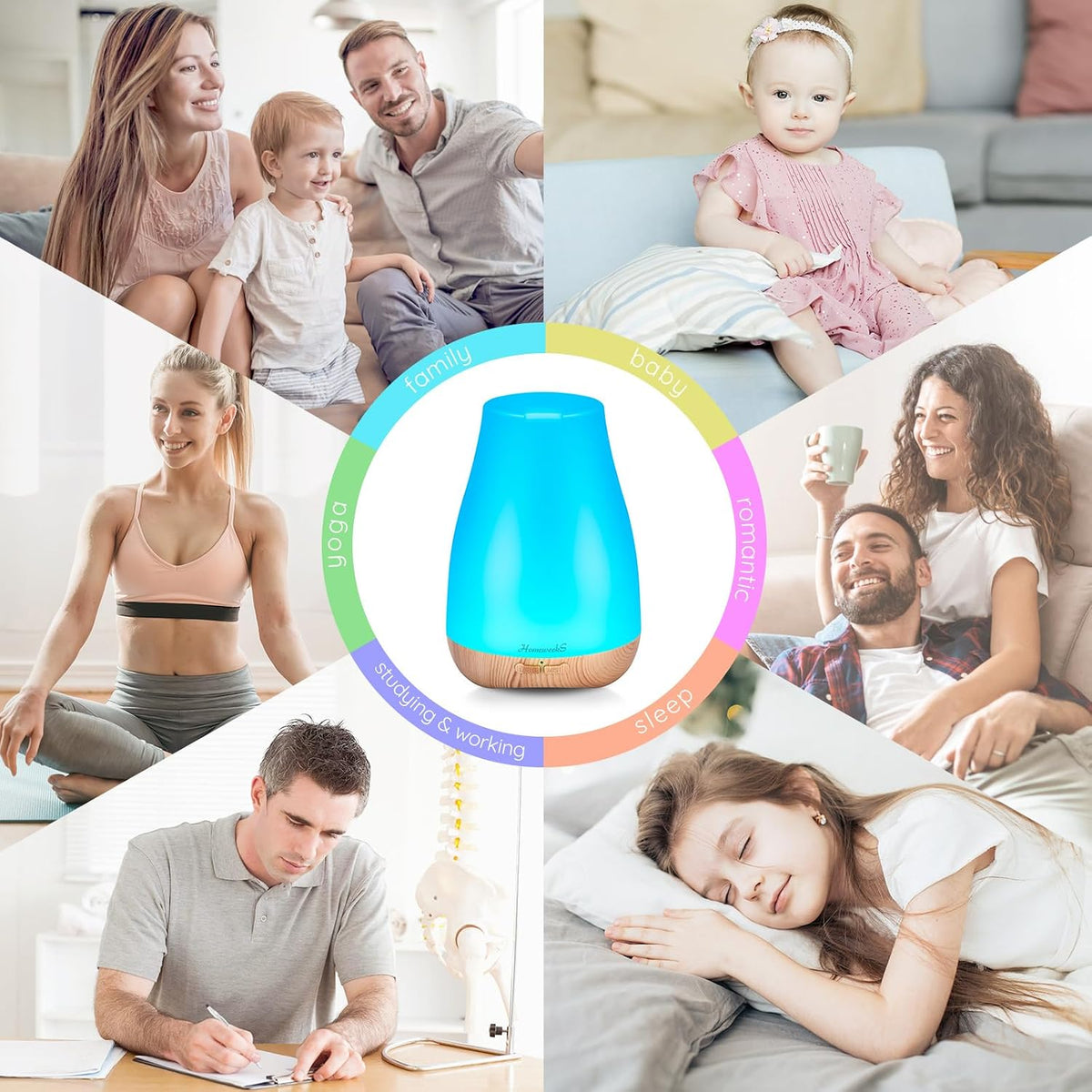 Essential Oil Diffuser for Room 100 ML 1 Pack