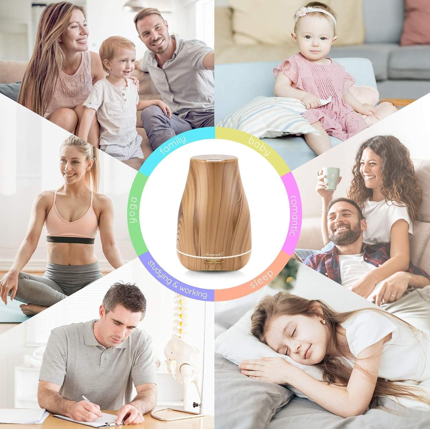 Essential Oil Diffuser for Room 100 ML 1 Pack