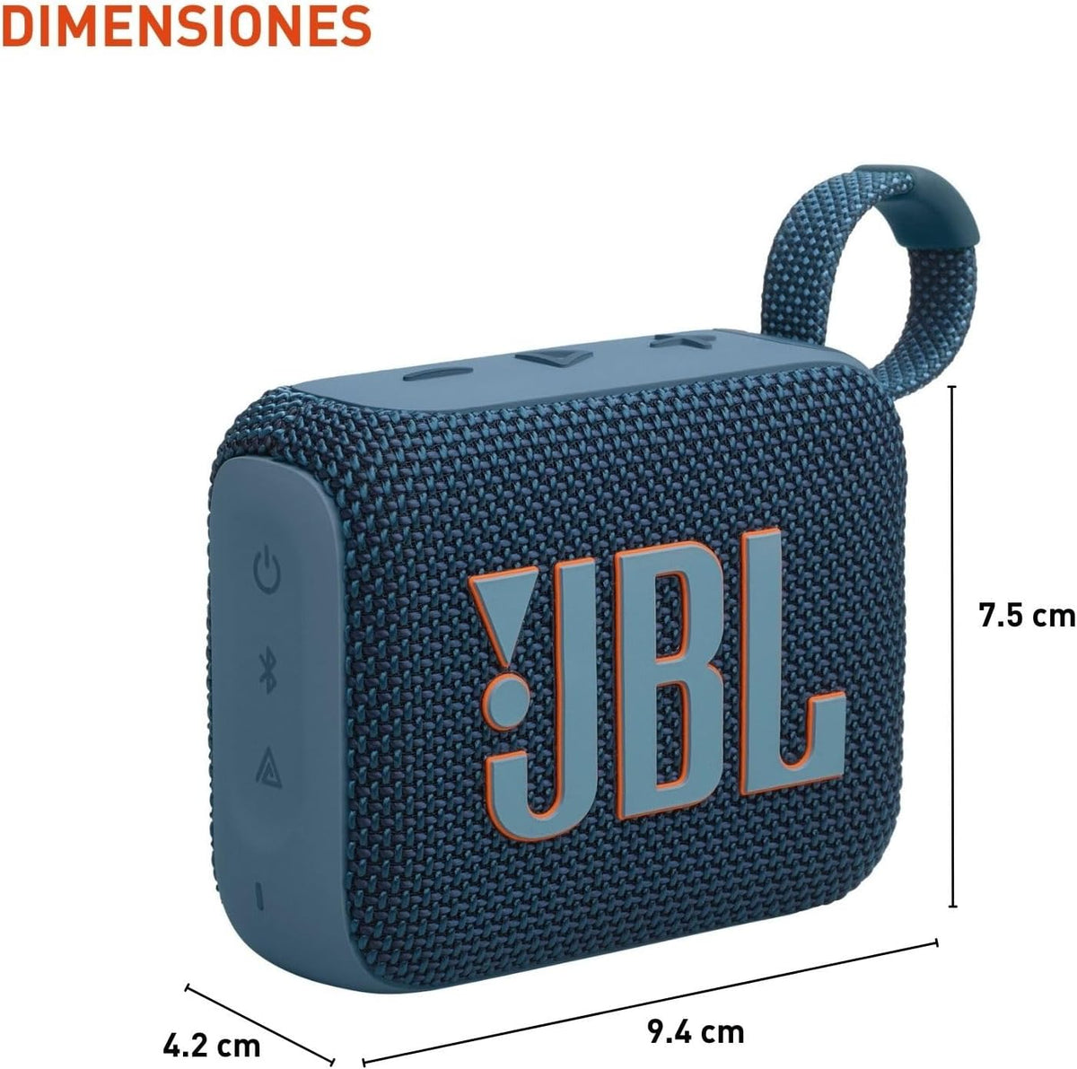 Go 4 - Ultra-Portable, Waterproof and Dustproof Bluetooth Speaker, Big Pro Sound with Punchy bass, 7-Hour Built-in Battery, Made in Part with Recycled Materials (Purple)