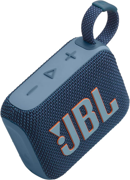 Go 4 - Ultra-Portable, Waterproof and Dustproof Bluetooth Speaker, Big Pro Sound with Punchy bass, 7-Hour Built-in Battery, Made in Part with Recycled Materials (Purple)