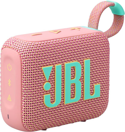 Go 4 - Ultra-Portable, Waterproof and Dustproof Bluetooth Speaker, Big Pro Sound with Punchy bass, 7-Hour Built-in Battery, Made in Part with Recycled Materials (Purple)