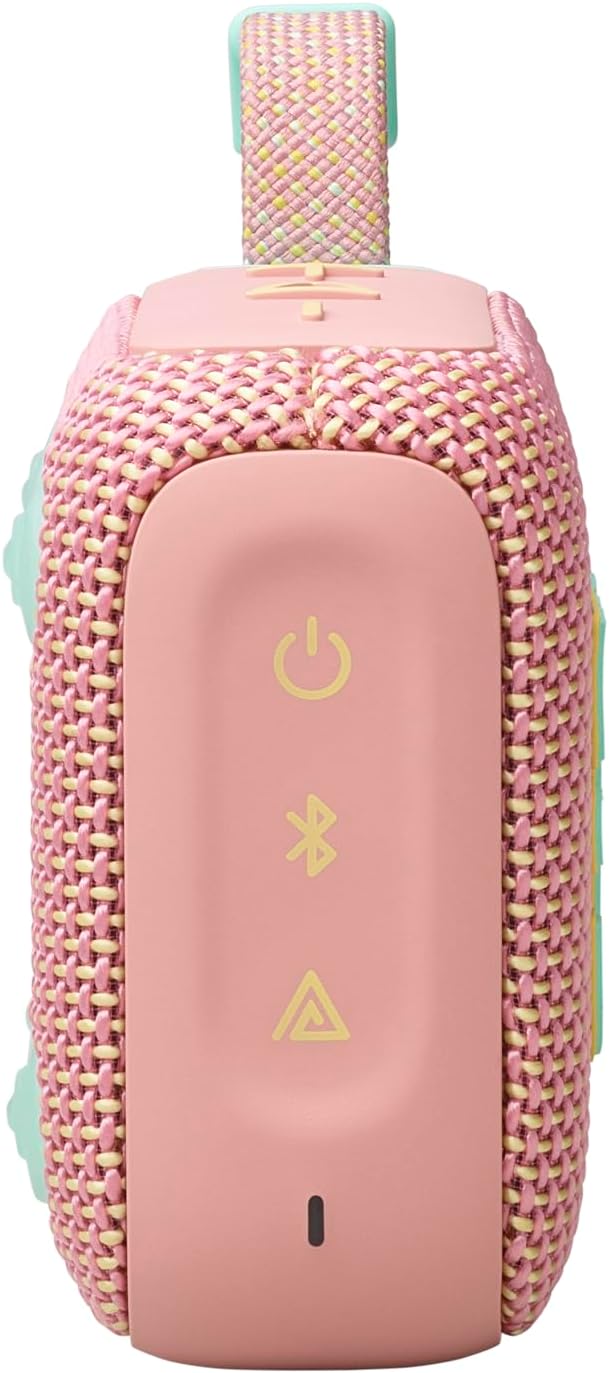 Go 4 - Ultra-Portable, Waterproof and Dustproof Bluetooth Speaker, Big Pro Sound with Punchy bass, 7-Hour Built-in Battery, Made in Part with Recycled Materials (Purple)