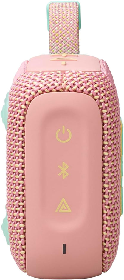 Go 4 - Ultra-Portable, Waterproof and Dustproof Bluetooth Speaker, Big Pro Sound with Punchy bass, 7-Hour Built-in Battery, Made in Part with Recycled Materials (Purple)