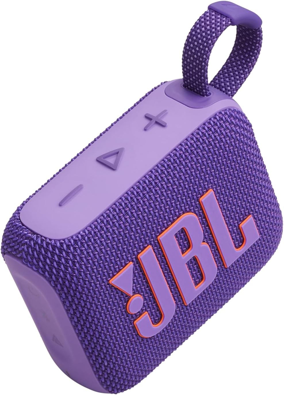Go 4 - Ultra-Portable, Waterproof and Dustproof Bluetooth Speaker, Big Pro Sound with Punchy bass, 7-Hour Built-in Battery, Made in Part with Recycled Materials (Purple)