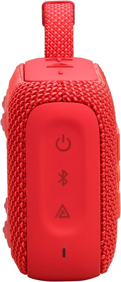 Go 4 - Ultra-Portable, Waterproof and Dustproof Bluetooth Speaker, Big Pro Sound with Punchy bass, 7-Hour Built-in Battery, Made in Part with Recycled Materials (Purple)