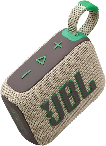 Go 4 - Ultra-Portable, Waterproof and Dustproof Bluetooth Speaker, Big Pro Sound with Punchy bass, 7-Hour Built-in Battery, Made in Part with Recycled Materials (Purple)