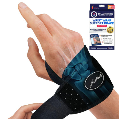 Doctor Developed Wrist Brace - Wrist wrap for Carpal Tunnel Arthritis,Tendonitis, Hand Support - Ideal for Fitness, Weightlifting - Handbook included (Pink (1 Pack)