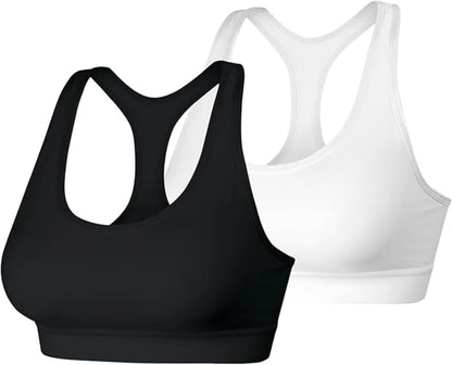 Womens Sport Compression Racerback Sports-Bra