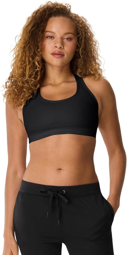 Womens Sport Compression Racerback Sports-Bra