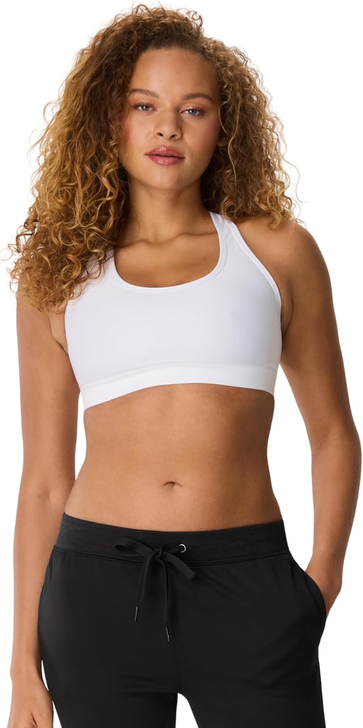 Womens Sport Compression Racerback Sports-Bra