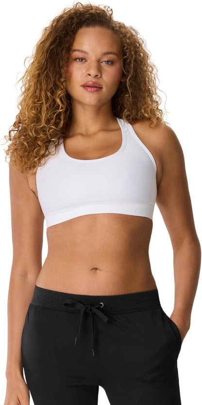 Womens Sport Compression Racerback Sports-Bra