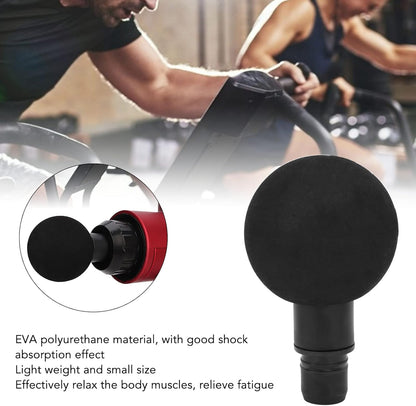 19mm Diameter Massager Heads Replacement for Massage, Replaceable Massager Play Salon Tools, Tissue Applicator Accessory (2in Small Ball Head)