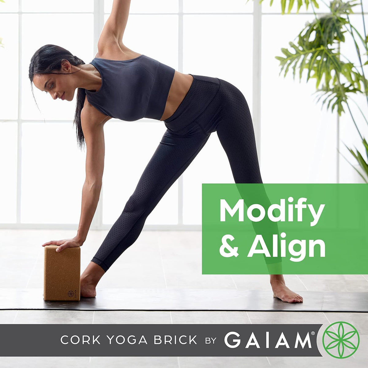 Yoga Block - Supportive Latex-Free Eva Foam - Soft Non-Slip Surface with Beveled Edges for Yoga, Pilates, Meditation