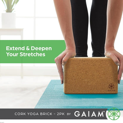 Yoga Block - Supportive Latex-Free Eva Foam - Soft Non-Slip Surface with Beveled Edges for Yoga, Pilates, Meditation