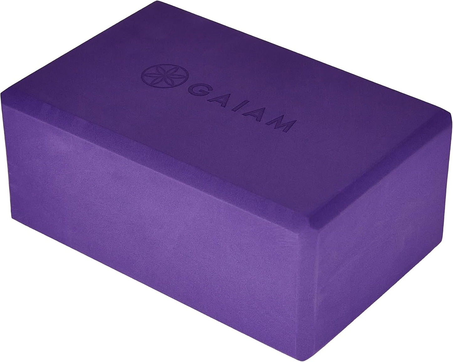 Yoga Block - Supportive Latex-Free Eva Foam - Soft Non-Slip Surface with Beveled Edges for Yoga, Pilates, Meditation