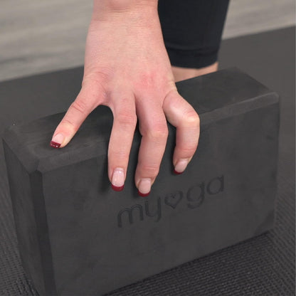 Yoga Block,Lightweight EVA Foam Yoga Brick,High Density Non-Slip Block for Yoga Poses, Pilates, Balance and Flexibility