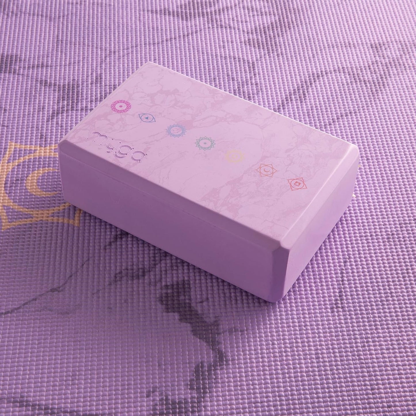 Yoga Block,Lightweight EVA Foam Yoga Brick,High Density Non-Slip Block for Yoga Poses, Pilates, Balance and Flexibility
