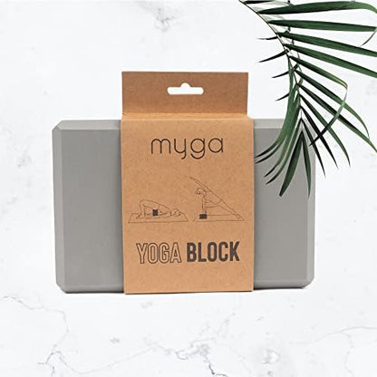 Yoga Block,Lightweight EVA Foam Yoga Brick,High Density Non-Slip Block for Yoga Poses, Pilates, Balance and Flexibility