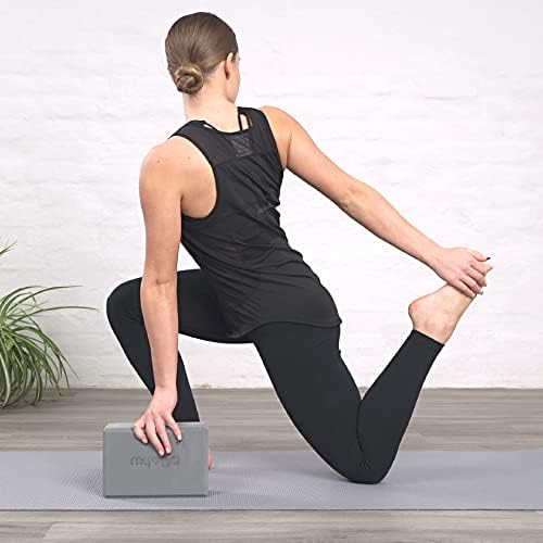 Yoga Block,Lightweight EVA Foam Yoga Brick,High Density Non-Slip Block for Yoga Poses, Pilates, Balance and Flexibility