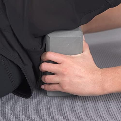 Yoga Block,Lightweight EVA Foam Yoga Brick,High Density Non-Slip Block for Yoga Poses, Pilates, Balance and Flexibility