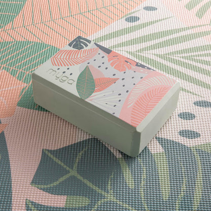Yoga Block,Lightweight EVA Foam Yoga Brick,High Density Non-Slip Block for Yoga Poses, Pilates, Balance and Flexibility