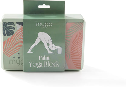 Yoga Block,Lightweight EVA Foam Yoga Brick,High Density Non-Slip Block for Yoga Poses, Pilates, Balance and Flexibility