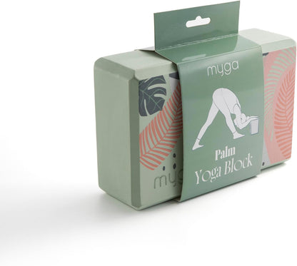 Yoga Block,Lightweight EVA Foam Yoga Brick,High Density Non-Slip Block for Yoga Poses, Pilates, Balance and Flexibility