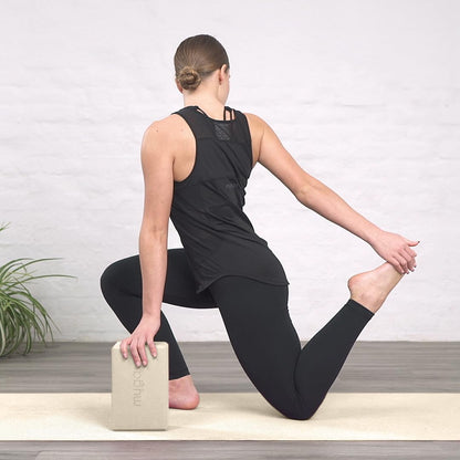Yoga Block,Lightweight EVA Foam Yoga Brick,High Density Non-Slip Block for Yoga Poses, Pilates, Balance and Flexibility