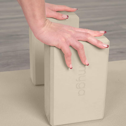 Yoga Block,Lightweight EVA Foam Yoga Brick,High Density Non-Slip Block for Yoga Poses, Pilates, Balance and Flexibility